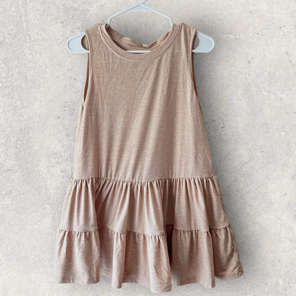 Women Versatile Top Tan Beige & Cream Summer Fashion